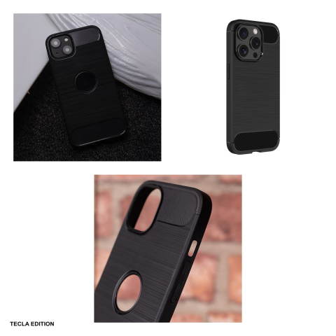 Husa Simple Black pentru Samsung Galaxy A70, Carcasa, Negru [3]