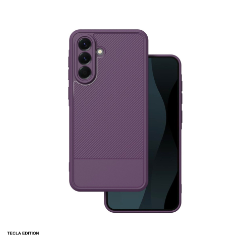 Huse si protectii smartphone - Husa Simple Carbon pentru Samsung Galaxy A56 5G, Carcasa, Mov