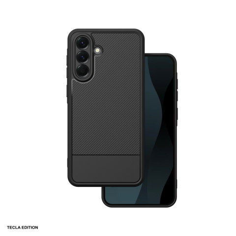 Huse si protectii smartphone - Husa Simple Carbon pentru Samsung Galaxy A56 5G, Carcasa, Negru