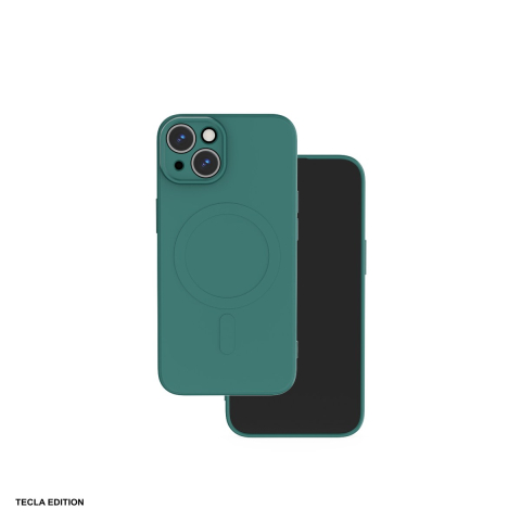 Huse telefoane - Husa Simple Color Mag pentru Apple iPhone 16 Plus, Carcasa magnetica, Verde