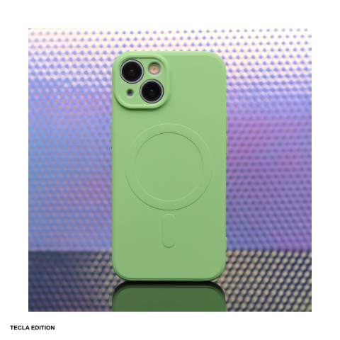 Husa Simple Color Mag pentru Apple iPhone 16e, iPhone 17e, Carcasa magnetica, Verde [6]