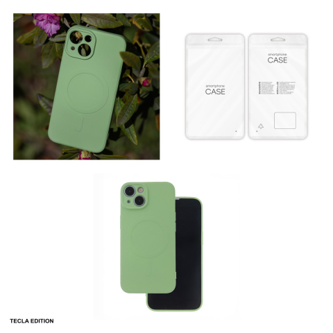 Husa Simple Color Mag pentru Apple iPhone 16e, iPhone 17e, Carcasa magnetica, Verde [3]