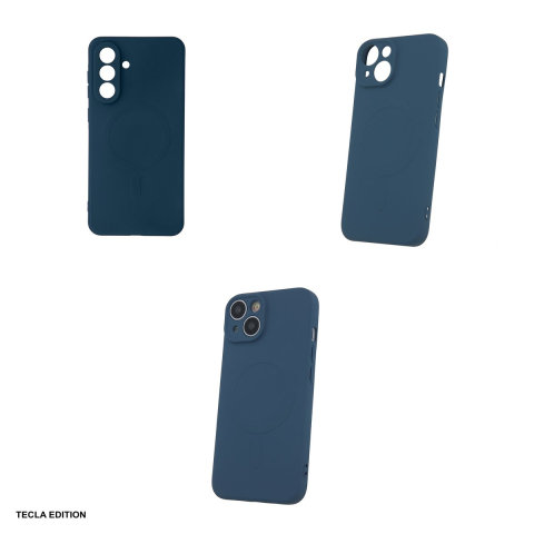 Husa Simple Color Mag pentru Samsung Galaxy A36 5G, Carcasa magnetica, Albastru [3]