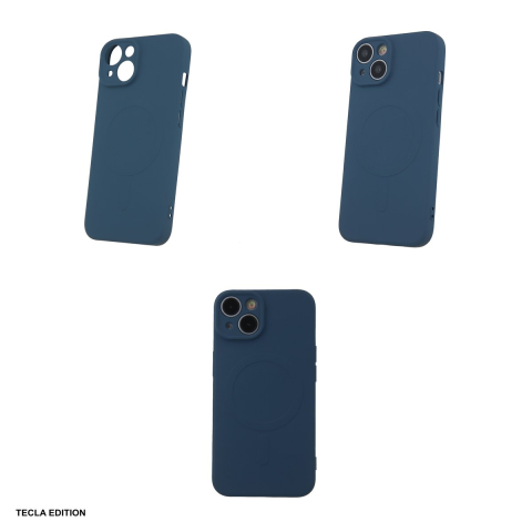 Husa Simple Color Mag pentru Samsung Galaxy A37 5G, Carcasa magnetica, Albastru [3]