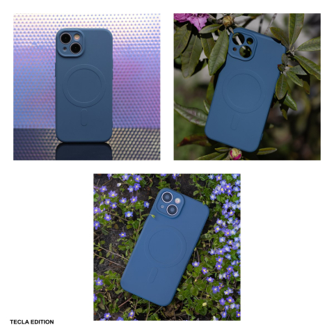 Husa Simple Color Mag pentru Samsung Galaxy S25, Carcasa magnetica, Albastru [5]