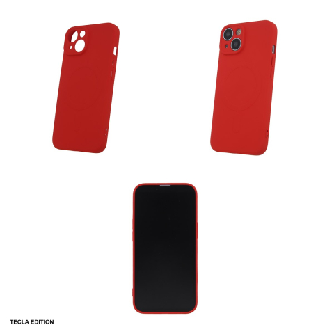 Husa Simple Color Mag pentru Samsung Galaxy S25 FE, Carcasa magnetica, Rosu [3]