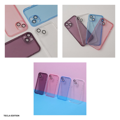 Husa Slim Color Model pentru Samsung Galaxy A25 5G, Carcasa, Mov [5]