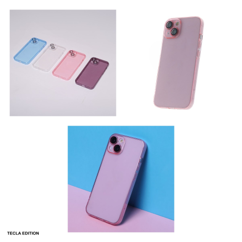 Husa Slim Color Model pentru Samsung Galaxy A25 5G, Carcasa, Roz [3]