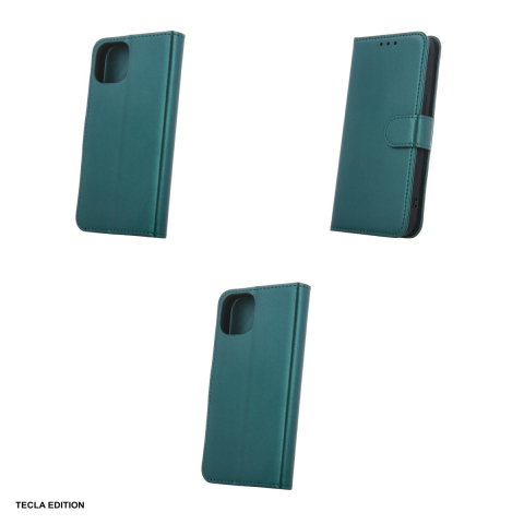 Husa Smart Classic pentru Samsung Galaxy S25 Plus, tip carte cu inchidere magnetica, Verde [3]