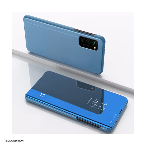Huse si protectii pentru Samsung - Husa Smart Clear View pentru Samsung Galaxy S23 FE, Carcasa, Albastru