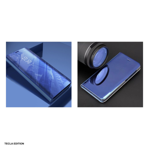 Husa Smart Clear View pentru Samsung Galaxy S23 FE, Carcasa, Albastru [4]