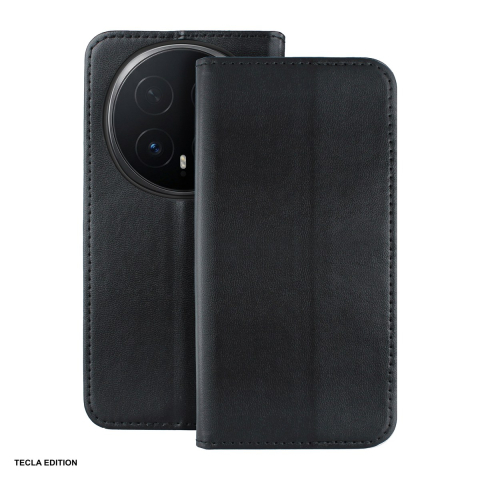 Huse telefoane - Husa Smart Magnetic pentru Honor Magic 8 Pro, tip carte cu inchidere magnetica, Negru
