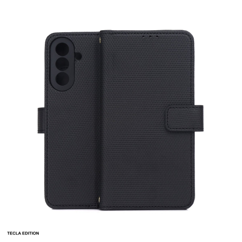 Huse si protectii smartphone - Husa Smart Triangle pentru Samsung Galaxy A17 4G, Galaxy A17 5G, Galaxy A26 5G, tip carte, Negru
