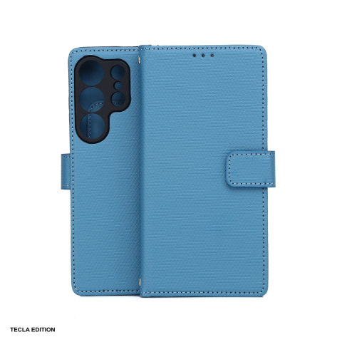 Huse si protectii smartphone - Husa Smart Triangle pentru Samsung Galaxy S26 Ultra, tip carte, Albastru