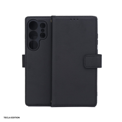 Huse si protectii smartphone - Husa Smart Triangle pentru Samsung Galaxy S26 Ultra, tip carte, Negru