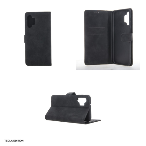 Husa Smart Velvet pentru Xiaomi Redmi Note 10 4G, Redmi Note 10S, tip carte cu inchidere magnetica, Negru [4]