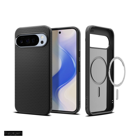 Huse si protectii smartphone - Husa Spigen Liquid Air Mag XL pentru Google Pixel 10 Pro XL 5G, Carcasa, Negru