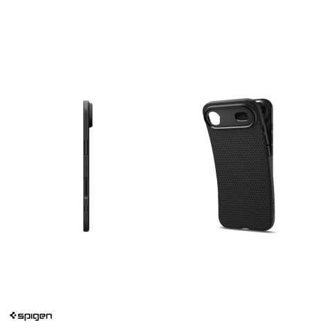 Husa Spigen Liquid Air pentru iPhone 17 Air, Carcasa, Negru [4]