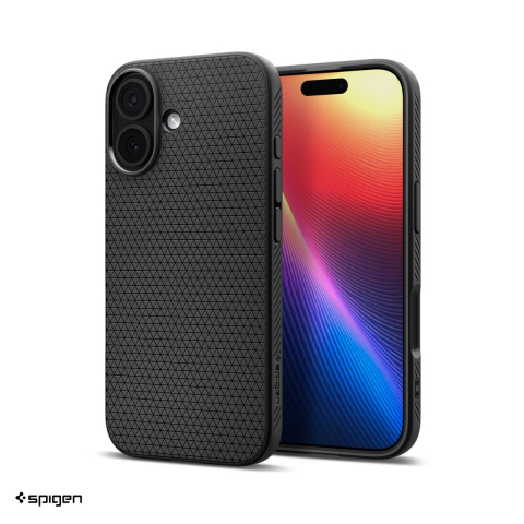 Huse telefoane - Husa Spigen Liquid Air pentru iPhone 17, Carcasa, Negru