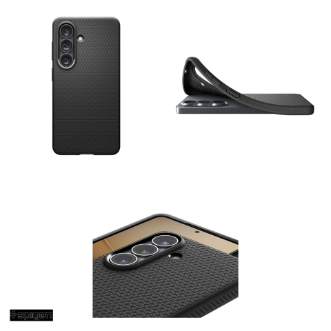Husa Spigen Liquid Air pentru Samsung Galaxy S26 Plus, Carcasa, Negru [3]
