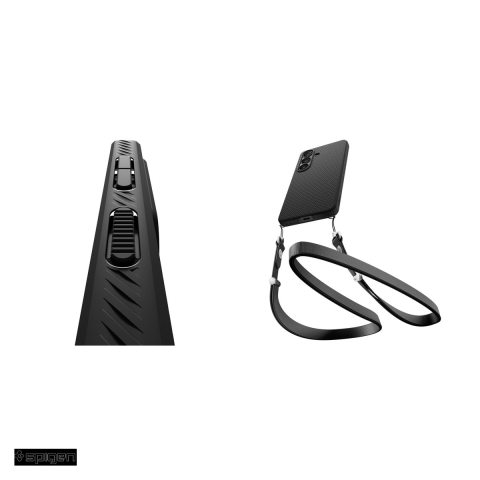 Husa Spigen Liquid Air pentru Samsung Galaxy S26 Plus, Carcasa, Negru [4]