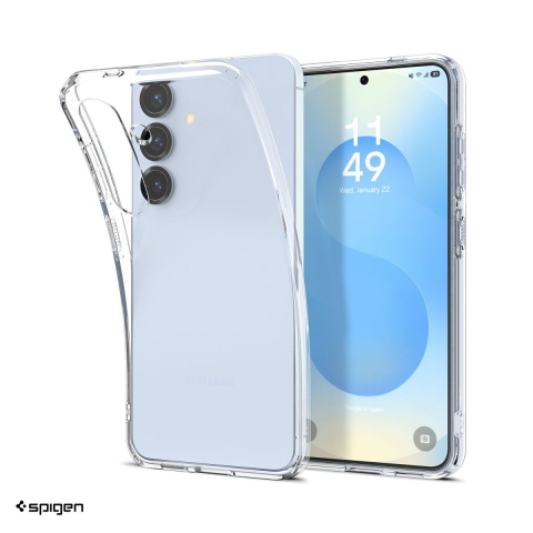 Huse si protectii pentru Samsung - Husa Spigen Liquid Crystal Crystal pentru Samsung Galaxy S25, Carcasa, Transparent