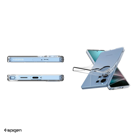 Husa Spigen Liquid Crystal Crystal pentru Samsung Galaxy S25 Ultra, Carcasa, Transparent [4]