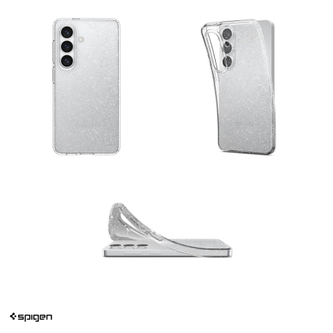Husa Spigen Liquid Crystal Glitter Crystal pentru Samsung Galaxy S26, Carcasa, Transparent [3]