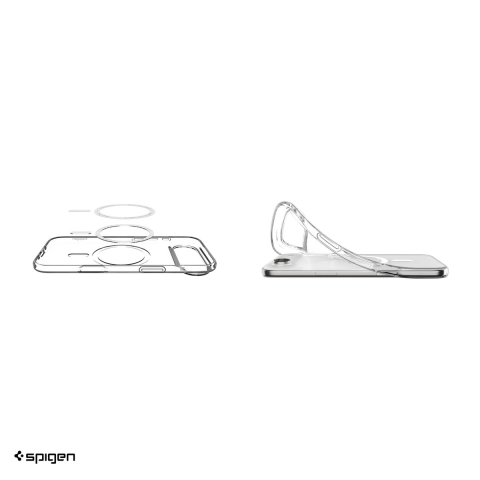 Husa Spigen Liquid Crystal Mag pentru iPhone 17 Air, Carcasa magnetica, Alb [4]