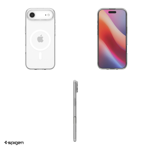 Husa Spigen Liquid Crystal Mag pentru iPhone 17 Air, Carcasa magnetica, Alb [3]