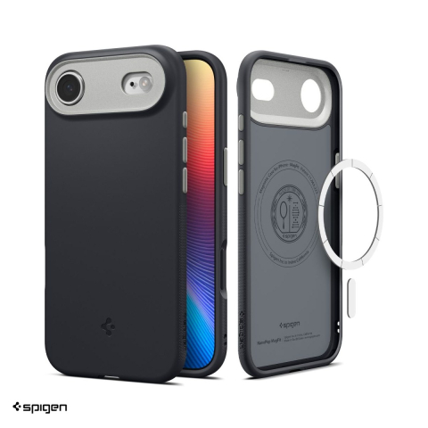 Husa Spigen Nano Pop Mag Sesame pentru iPhone 17 Air, Carcasa magnetica, Negru [0]