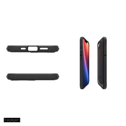 Husa Spigen Rugged Armor Mag pentru iPhone 16e, Carcasa, Negru [4]