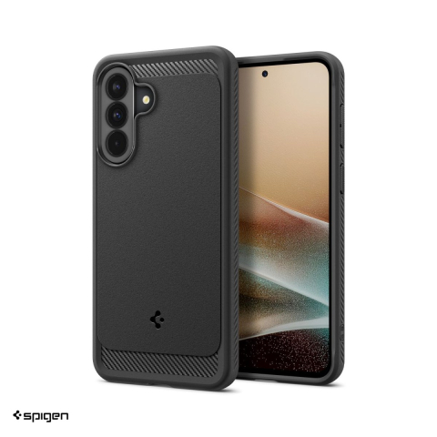 Husa Spigen Rugged Armor pentru Samsung Galaxy A37 5G, Carcasa, Negru [0]