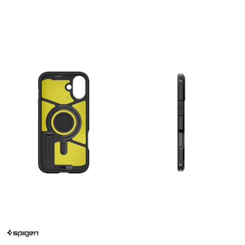Husa Spigen Tough Armor Mag pentru iPhone 16, Carcasa, Negru [4]
