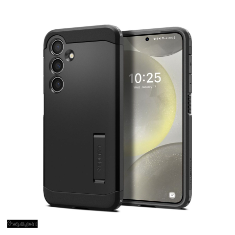 Huse si protectii pentru Samsung - Husa Spigen Tough Armor pentru Samsung Galaxy S24, Carcasa, Negru