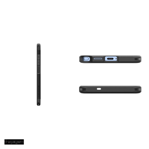 Husa Spigen Tough Armor pentru Samsung Galaxy S25 Ultra, Carcasa magnetica, Negru [4]
