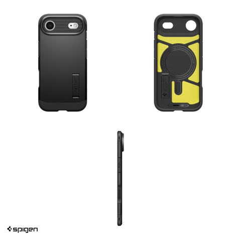 Husa Spigen Tough Armor T Mag pentru iPhone 17 Air, Carcasa magnetica, Negru [3]