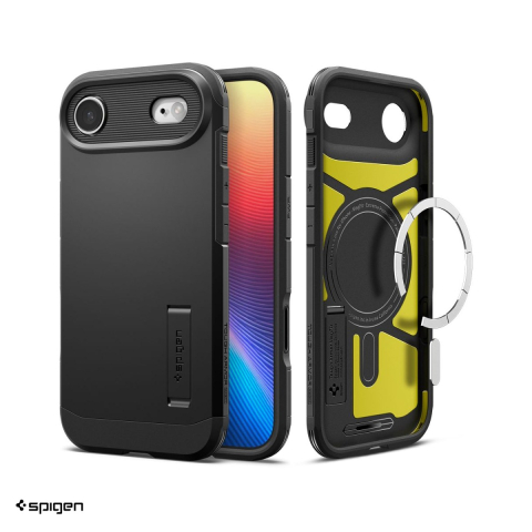 Husa Spigen Tough Armor T Mag pentru iPhone 17 Air, Carcasa magnetica, Negru [0]