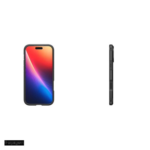 Husa Spigen Tough Armor T Mag pentru iPhone 17 Pro, Carcasa magnetica, Negru [4]