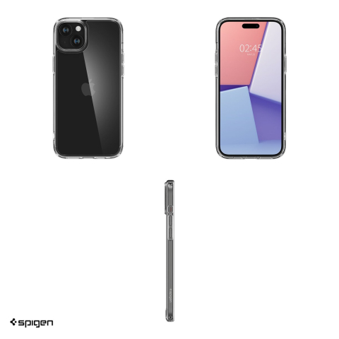 Husa Spigen Ultra Hybrid crystal pentru iPhone 15 Plus, Carcasa, Transparent [3]
