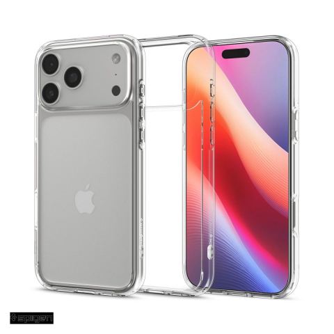 Huse si protectii smartphone - Husa Spigen Ultra Hybrid Crystal pentru iPhone 17 Pro Max, Carcasa, Transparent