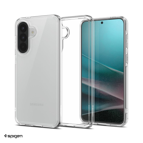 Huse si protectii smartphone - Husa Spigen Ultra Hybrid crystal pentru Samsung Galaxy A57 5G, Carcasa, Transparent