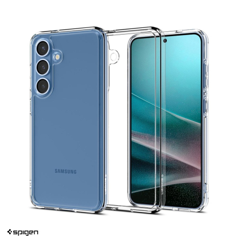 Huse si protectii pentru Samsung Galaxy S25 - Husa Spigen Ultra Hybrid Crystal pentru Samsung Galaxy S25, Carcasa, Transparent