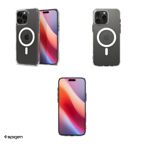 Husa Spigen Ultra Hybrid Mag pentru iPhone 16 Pro, Carcasa, Alb [3]