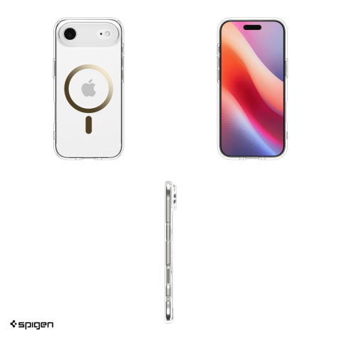 Husa Spigen Ultra Hybrid Mag pentru iPhone 17 Air, Carcasa magnetica, Auriu [3]