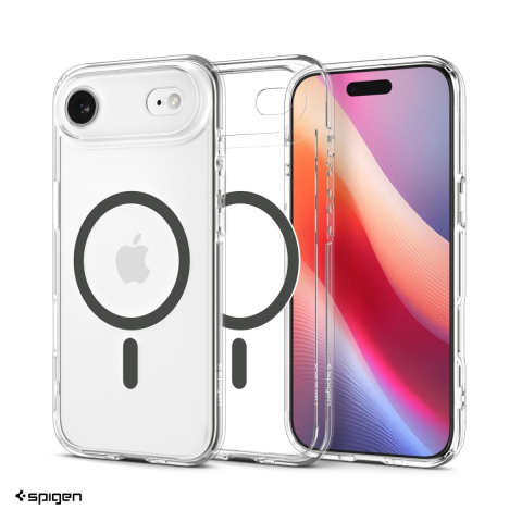 Husa Spigen Ultra Hybrid Mag pentru iPhone 17 Air, Carcasa magnetica, Transparent [0]
