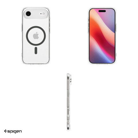 Husa Spigen Ultra Hybrid Mag pentru iPhone 17 Air, Carcasa magnetica, Transparent [3]