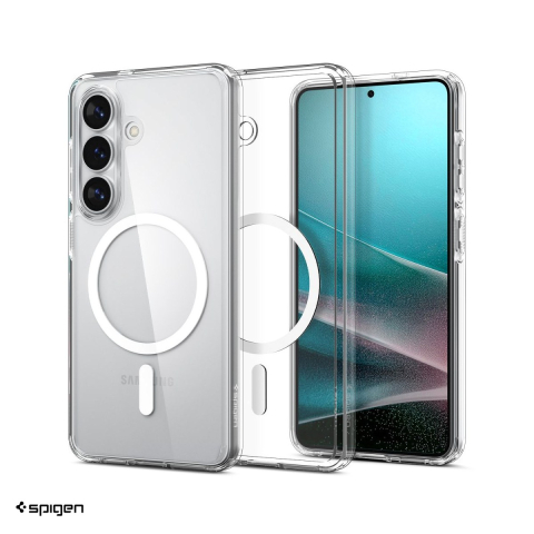 Huse si protectii pentru Samsung Galaxy S26 - Husa Spigen Ultra Hybrid MAG pentru Samsung Galaxy S26, Carcasa, Alb