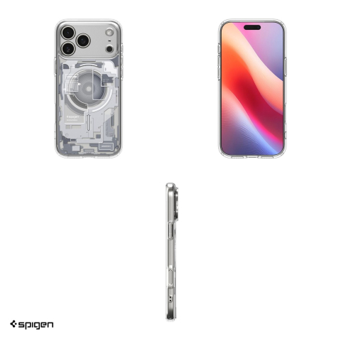 Husa Spigen Ultra Hybrid Mag Zero One pentru iPhone 17 Pro, Carcasa magnetica, Alb [3]