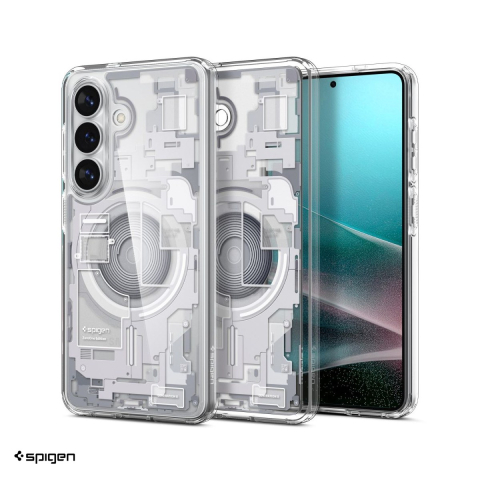 Huse si protectii pentru Samsung Galaxy S26 - Husa Spigen Ultra Hybrid MAG Zero One pentru Samsung Galaxy S26, Carcasa, Alb